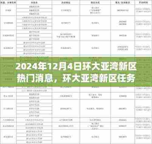 环大亚湾新区未来机遇揭秘,关键技能与任务指南解读(2024年热门消息)