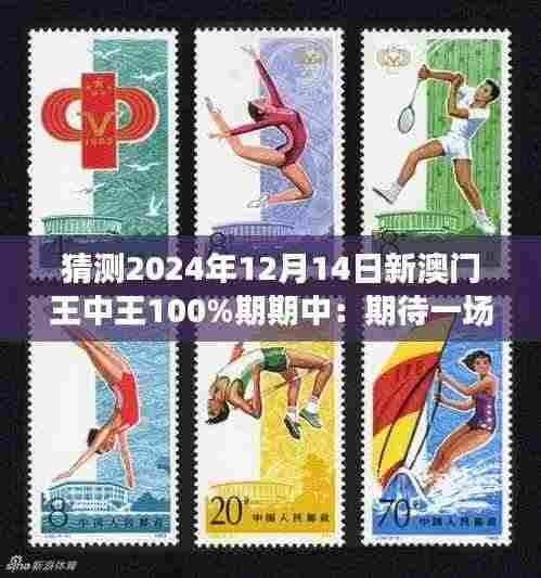 猜测2024年12月14日新澳门王中王100%期期中:期待一场精彩绝伦的王中王对决