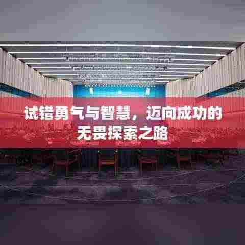 试错勇气与智慧,迈向成功的无畏探索之路