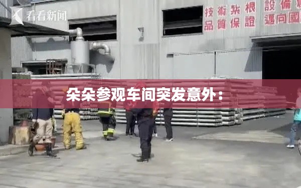 朵朵参观车间突发意外： 