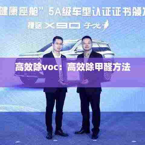 高效除voc:高效除甲醛方法