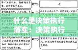什么是决策执行落实:决策执行的重要性