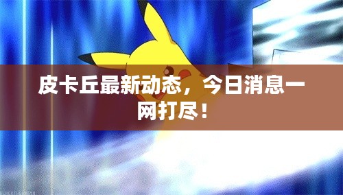 皮卡丘最新动态,今日消息一网打尽!